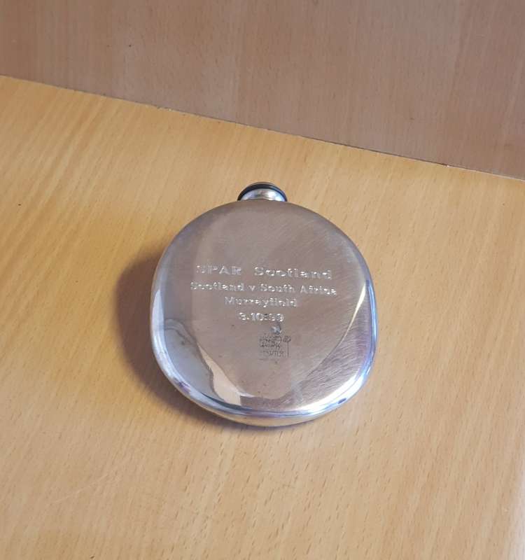 Charles Rennie Macintosh Pewter Hip Flask