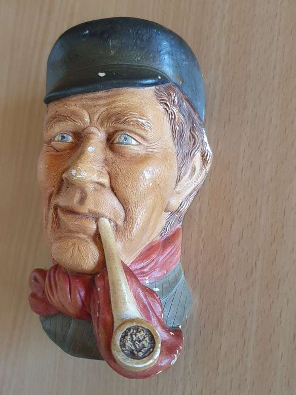 Vintage Bossons Head Figurine - Made in England