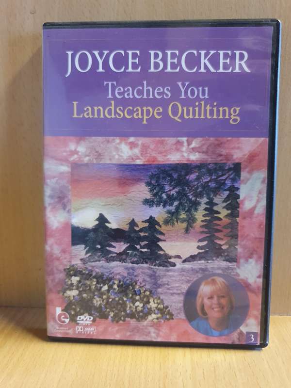 Joyce Becker Teaches You Landscape Quilting - Dvd