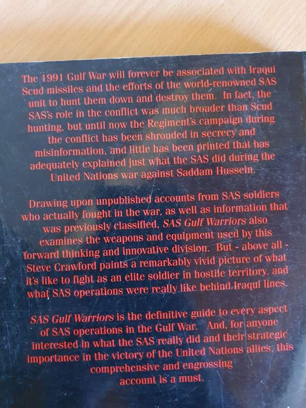SAS Gulf Warriors - The Story Behind Bravo Two Zero: Steve Crawford (Paperback)