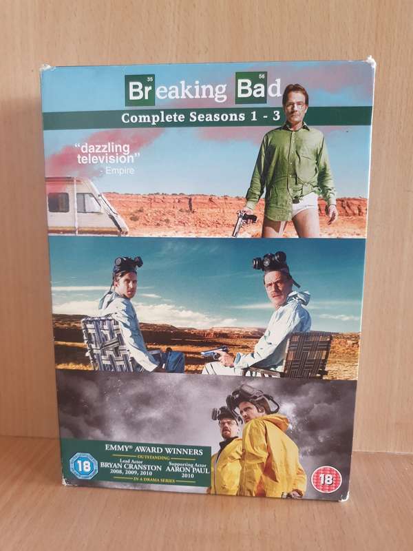 Breaking Bad - Complete Season 1-3 (Dvd) (11 discs)