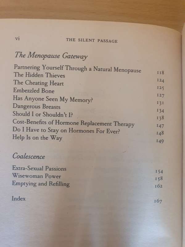 The Silent Passage - Menopause : Gail Sheehy  (Paperback)