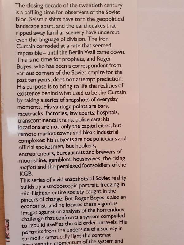 The Hard Road to Market -  The Underworld and the Rebirth of Capitalism:  Roger Boyes (Hardcover)