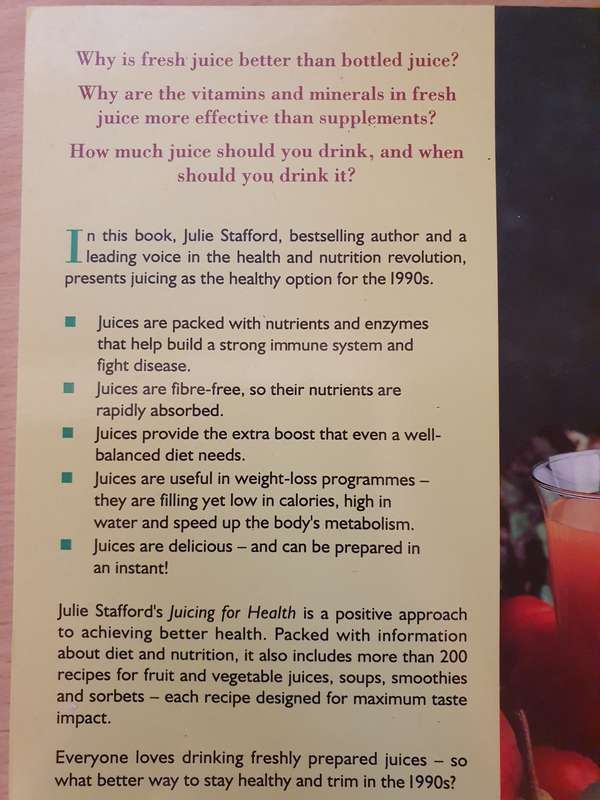 Julie Stafford`s Juicing for Health (Paperback)