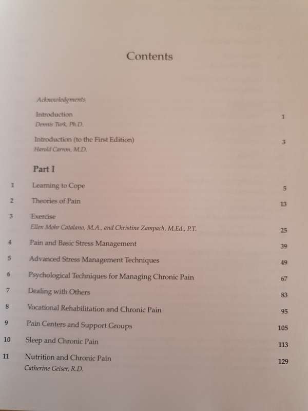 The Chronic Pain Control Workbook : Ellen Mohr Catalano & Kimeron N. Hardin (Paperback)