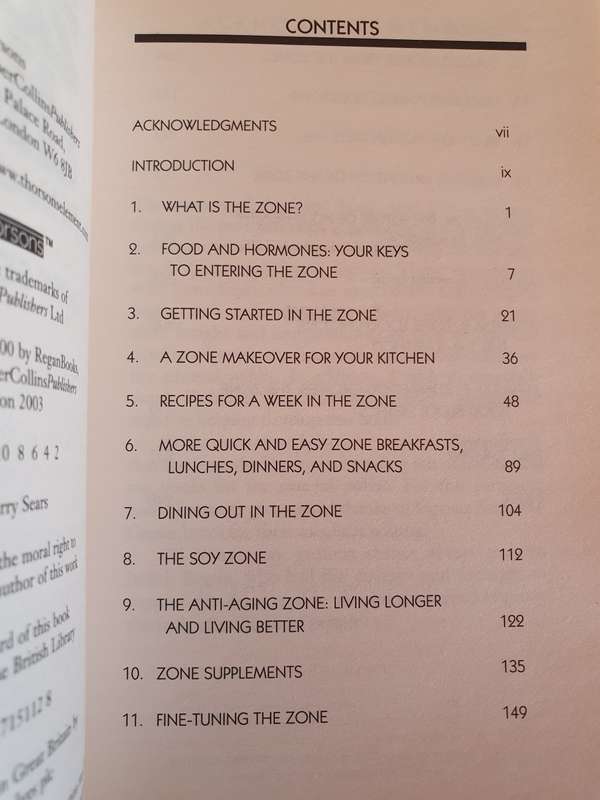 The 7-day Zone Diet Barry Sears, Ph.D. (Paperback)
