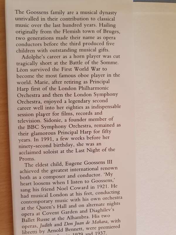 The Goossens - A Musical Century : Carole Rosen (Hardcover)