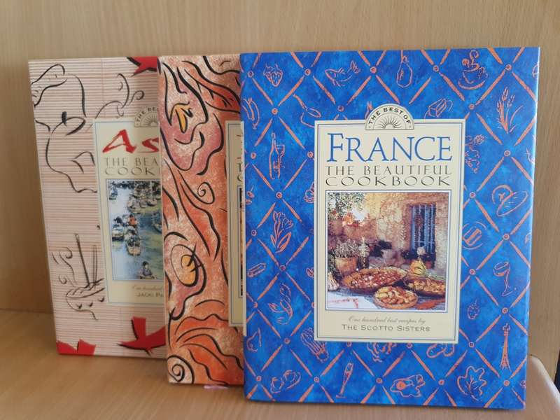 Box Set of 3 - The Beautiful Cookbooks - Recipes from Italy, France, Asia (Hardcover)