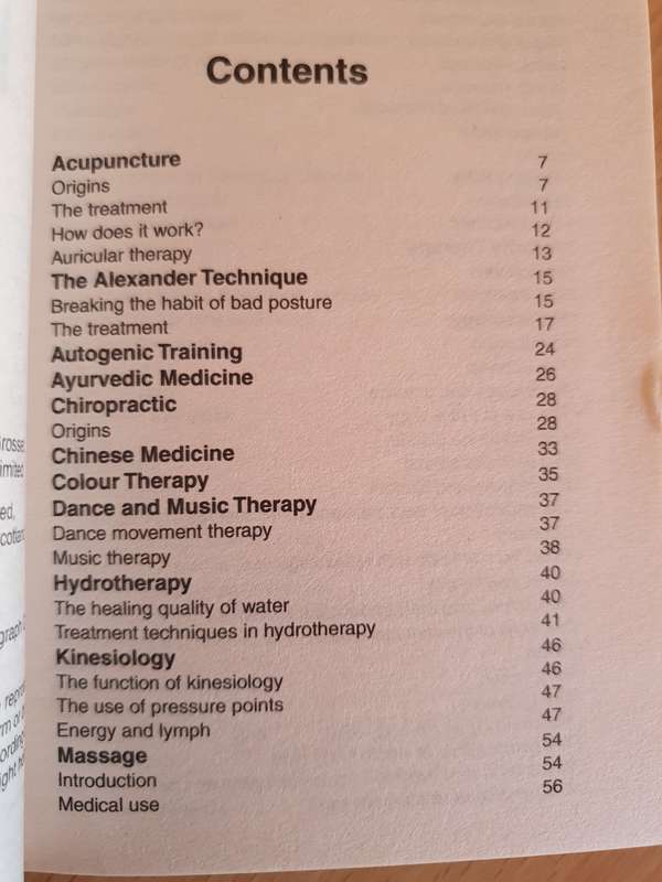 Geddes & Grosset - Alternative Therapies - Acupuncture/Kinesiology/Reiki/Yoga/Shiatsu/Reiki