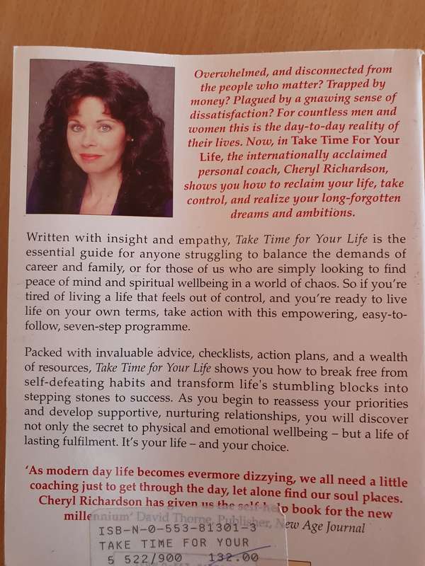 Take Time for Your Life - A Seven-Step Programme for Creating the Life You Want: Cheryl Richardson