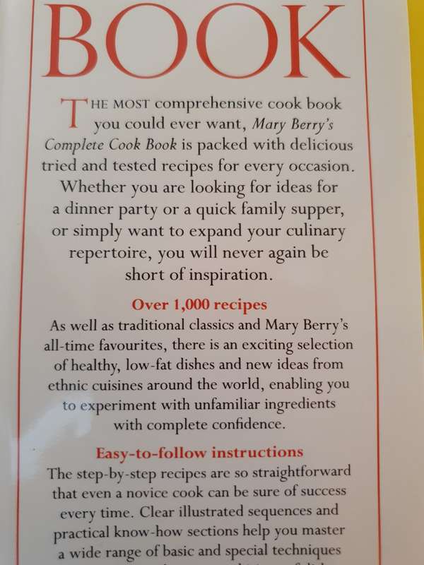 Mary Berry`s Complete Cookbook (Hardcover)