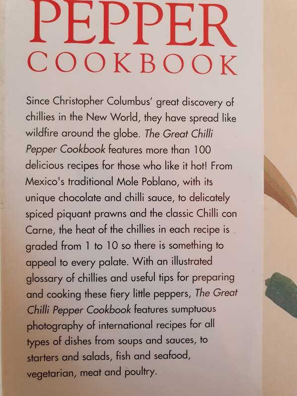 The Great Chilli Pepper Cookbook : Gina Steer (Hardcover)
