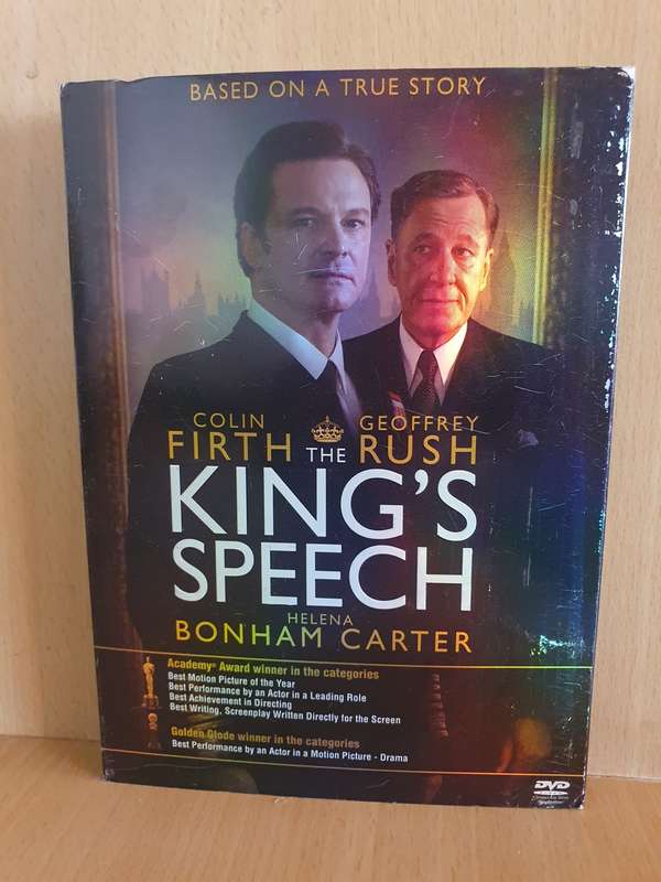 The King`s Speech - Dvd (Colin Firth)