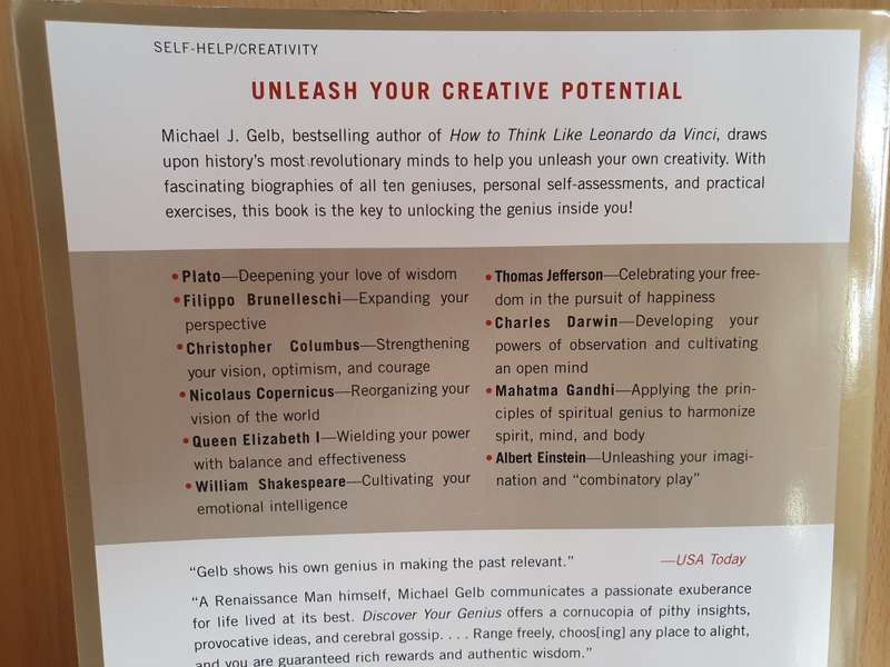 Discover Your Genius - How to think like history`s ten most revolutionary men: Michael J. Gelb