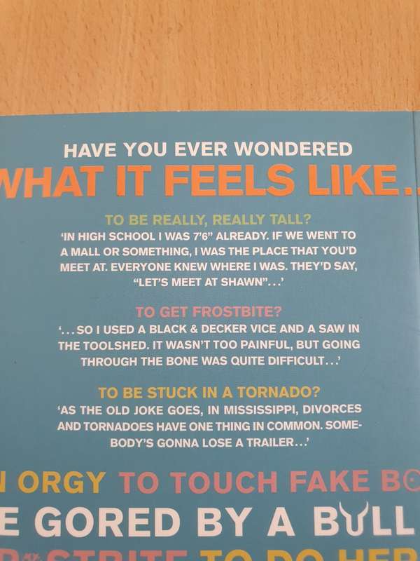 What it Feels Like.... Edited by A.J. Jacobs (Paperback)