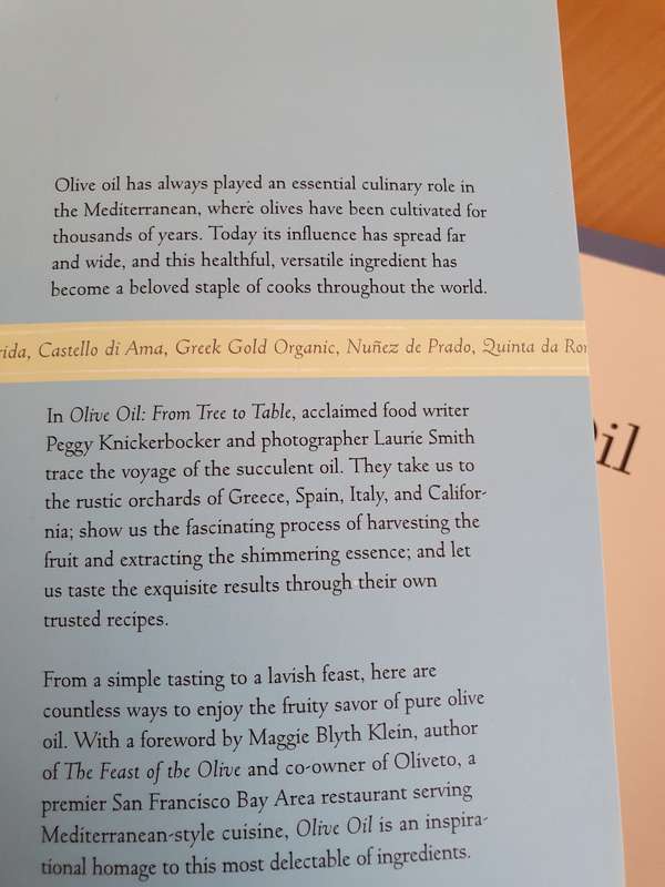 Olive Oil - From Tree to Table: Peggy Knickerbocker (Paperback)