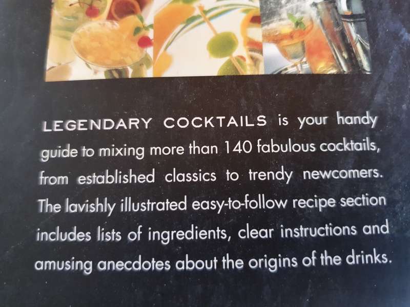 Legendary Cocktails: David Biggs (Paperback)
