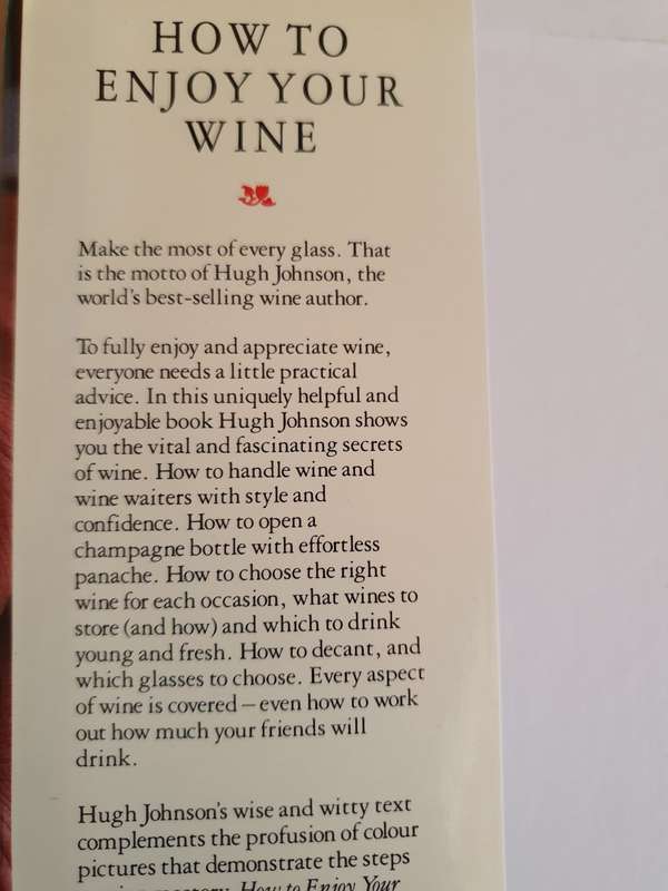 How to Enjoy Your Wine : Michell Beazley (Hardcover)