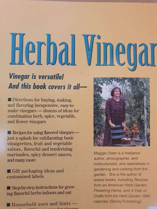 Herbal Vinegar - Flavored Vinegars, Mustards, Chutneys, Salsas, Conserves, Preserves: Maggie Oster