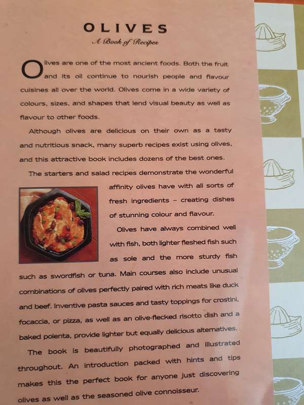 Olives - A Book of Recipes (Hardcover)