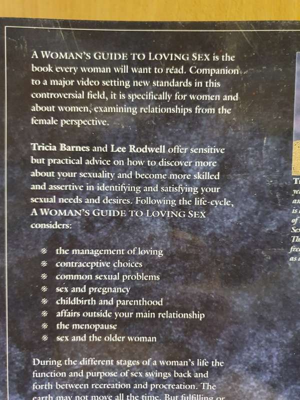 A Woman`s Guide to Loving Sex : Tricia Barnes and Lee Rodwell (Paperback)