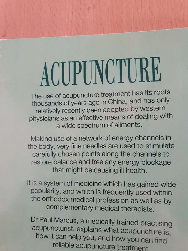 Thorsons Introduction Guide to Acupuncture : Dr Paul Marcus (Paperback)