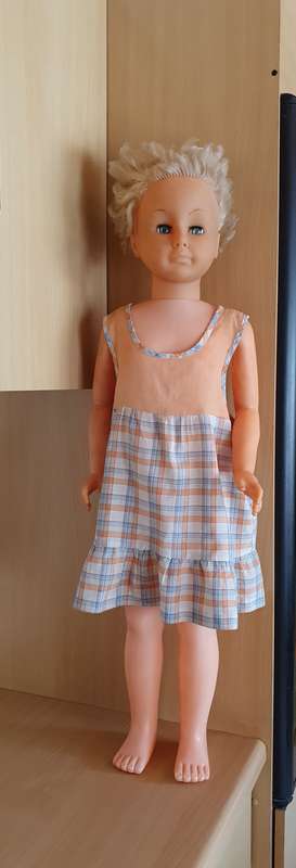 Tall Prima Toy Doll (height 90cm width 30cm)