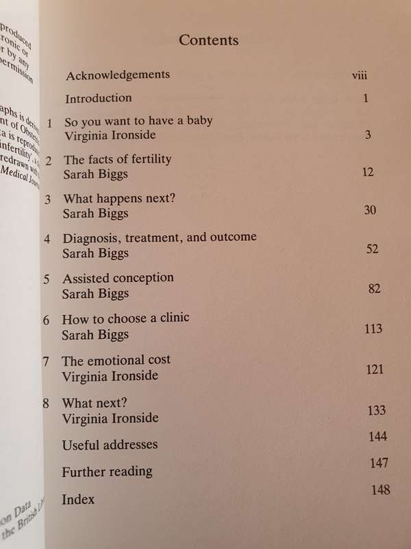 The Subfertility Handbook: Virginia Ironside and Sarah Biggs (Paperback)