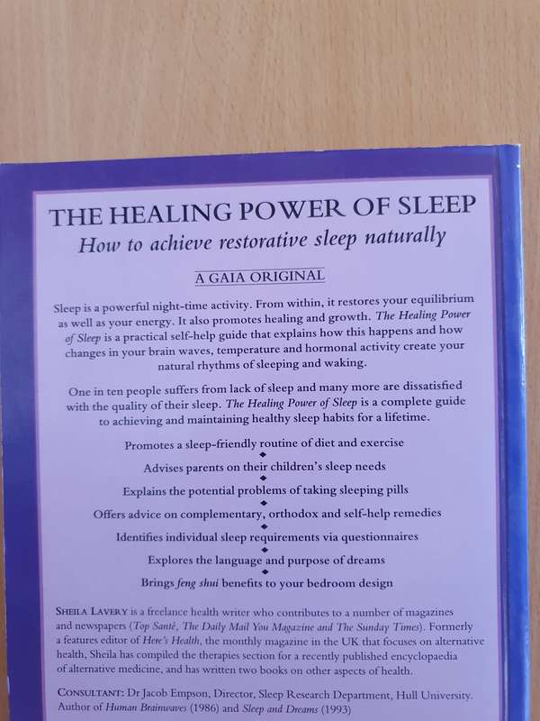 The Healing Power of Sleep - How to achieve restorative sleep naturally: Sheila Lavery (Paperback)