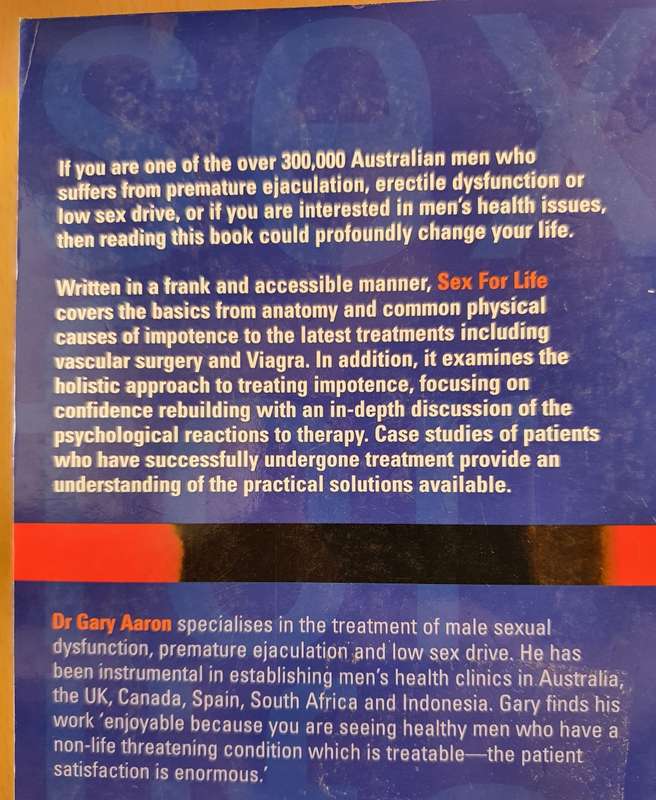 Sex for Life: Dr Gary Aaron (Paperback)