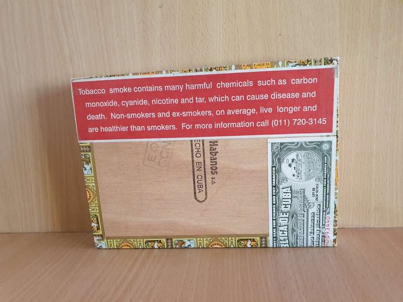 Wooden Cuban Cigar Box