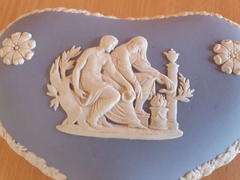 Heart Shaped Wedgwood Trinket Dish - Made in England