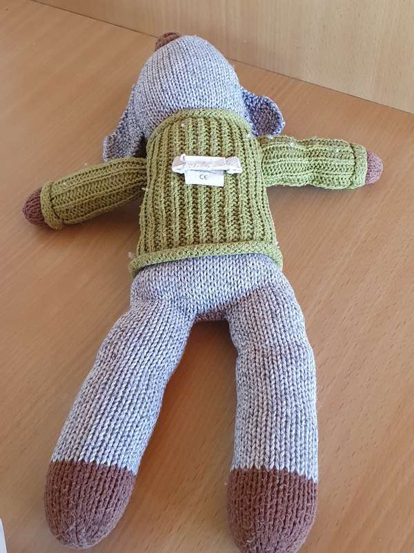 Knitted Elephant - 35cm x 10cm
