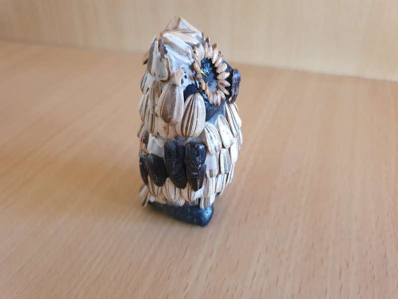 Small Shell Owl Figurine  (8cm x 5cm)