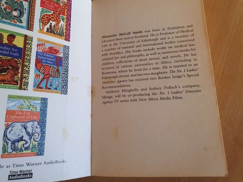 The 2 1/2 Pillars of Wisdom: Alexander McCall Smith (Paperback)