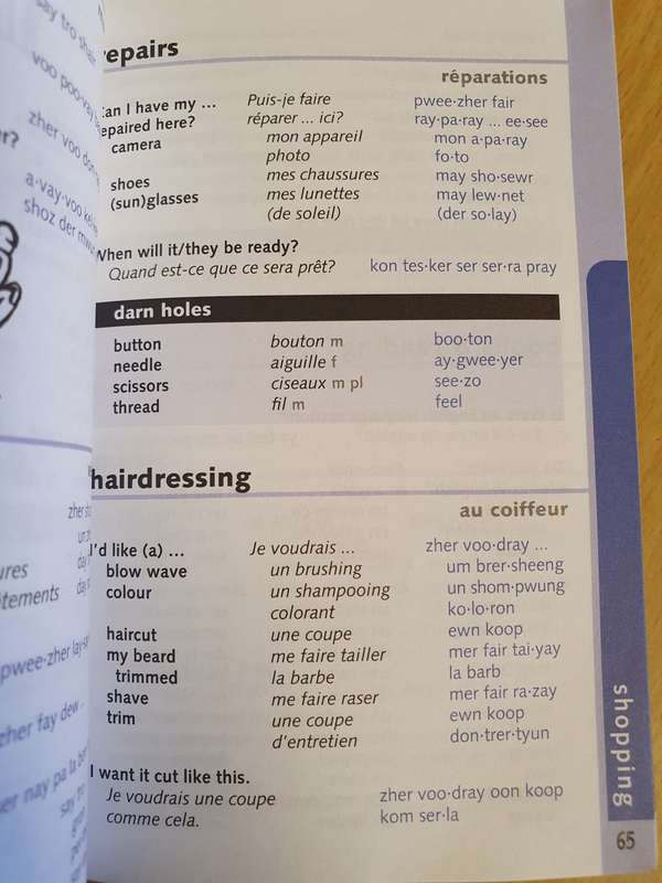 Lonely Planet - French Phrasebook