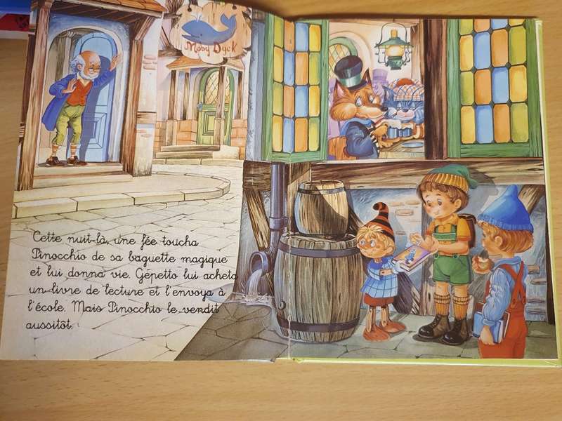 Pinocchio (Hardcover) French