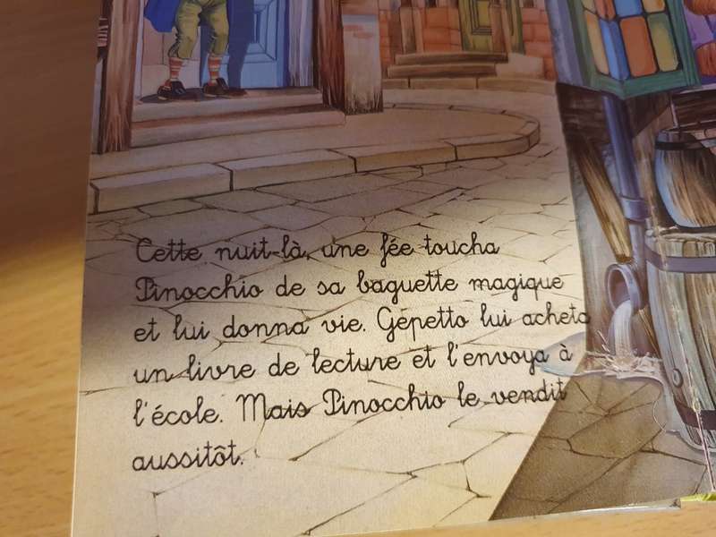 Pinocchio (Hardcover) French