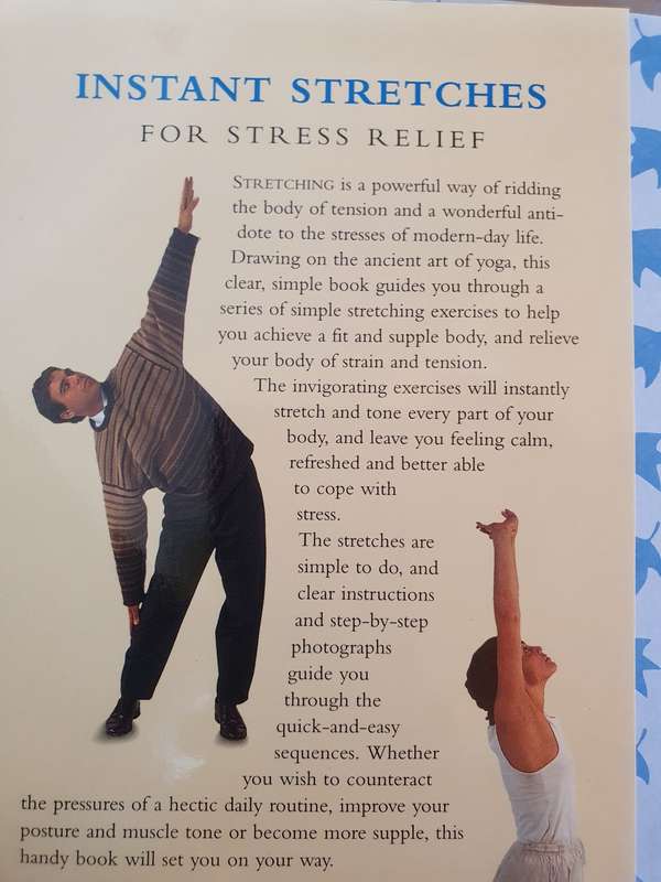 Instant Stretches for Stress Relief - Mark Evans (Hardcover)
