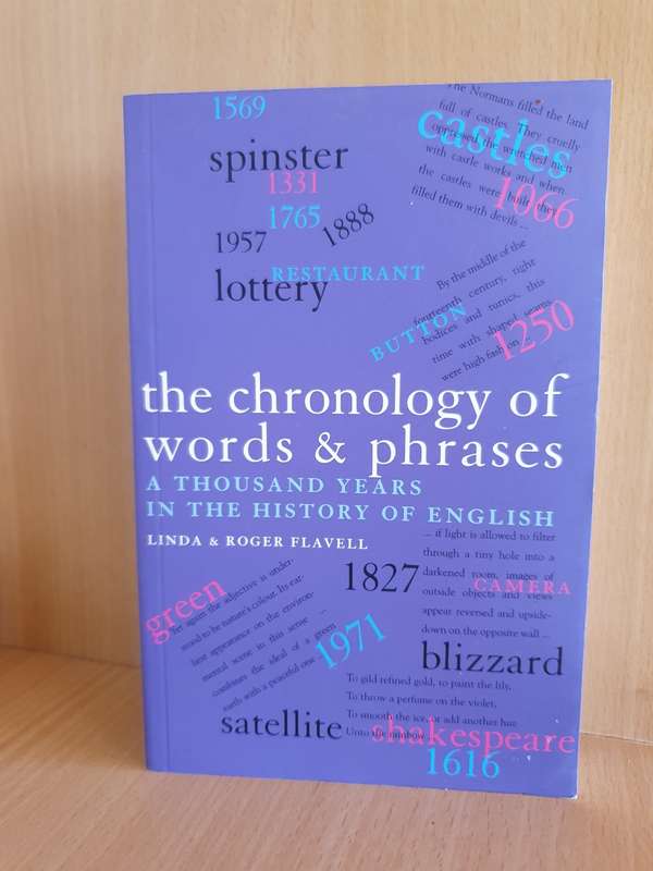 The Chronology of Words & Phrases : Linda and Roger Flavell (Paperback)