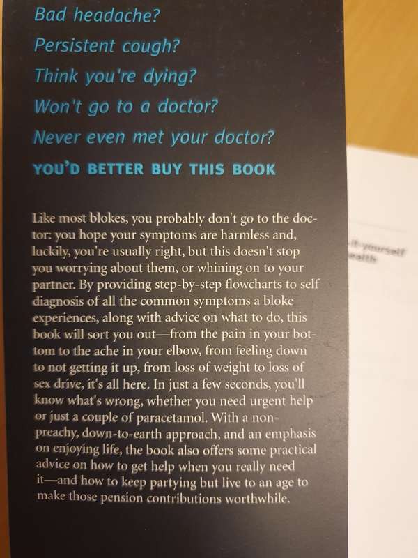 A Bloke`s Diagnose it Yourself Guide to Health: Dr Keith Hopcroft, Dr Alistair Moulds (Paperback)