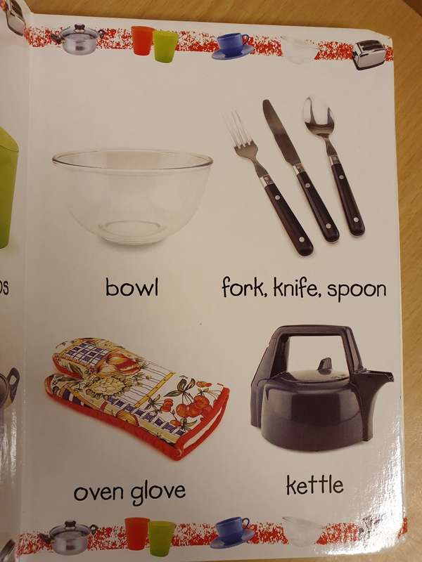 My First Word Book - At Home (Board Book)