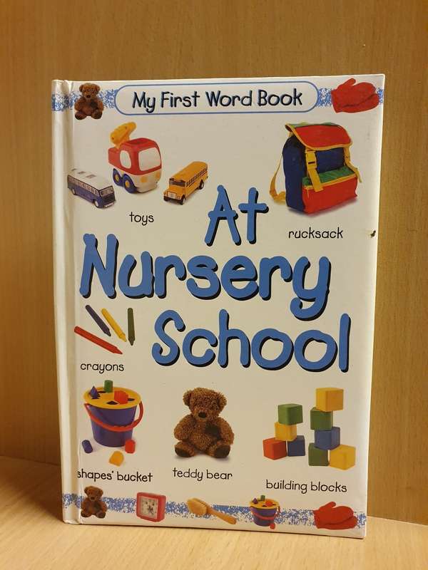 My First Word Book - Nursery School (Board Book)