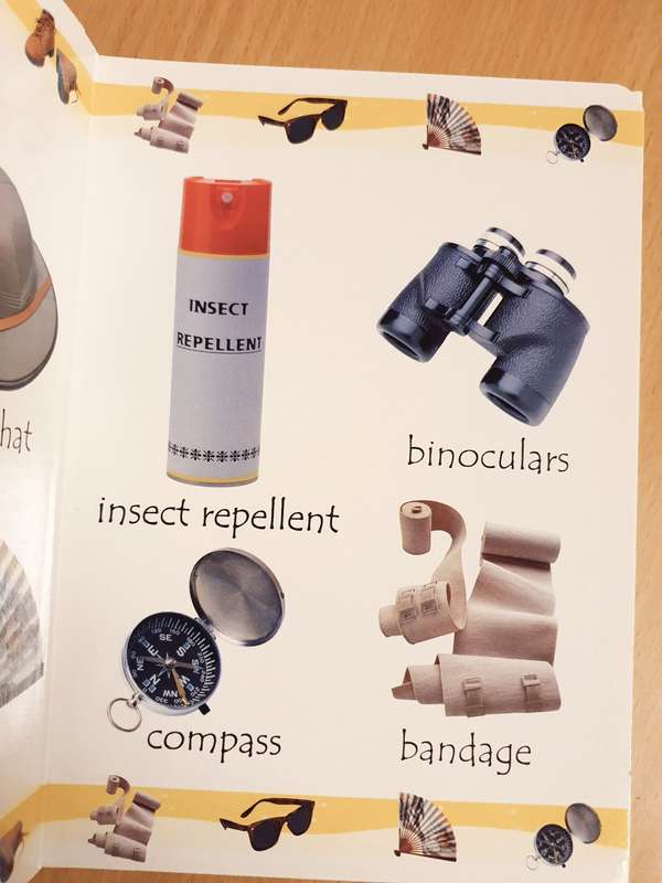 My First Word Book - Safari (Board Book)