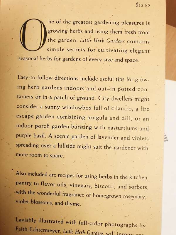 Little Herb Gardens : Georgeanne Brennan and Mimi Luebbermann (Paperback)