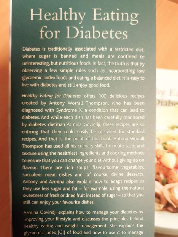 Healthy Eating for Diabetes : Antony Worrall Thompson, Azmina Govindji (Paperback)