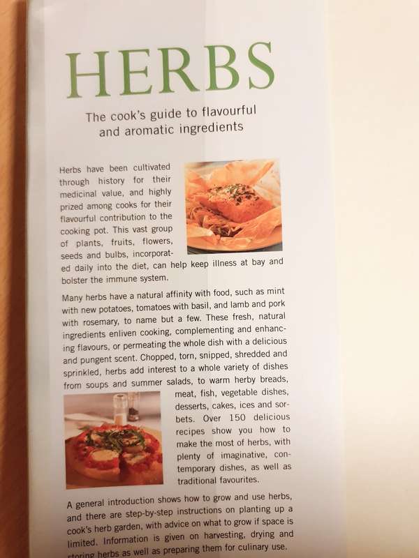 Herbs - The Cooks Guide to Flavourful and Aromatic Ingridients: Joanna Farrow (Hardcover)