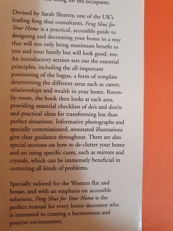 Feng Shui for Your Home : Sarah Shurety (Hardcover)