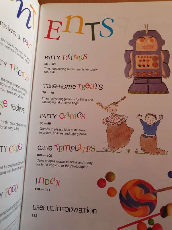 Kids Party Book (Paperback)