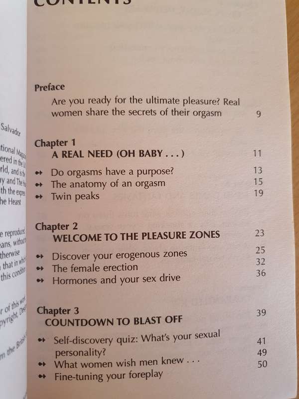 The Book of the Orgasm Edited by  Tara Barker (Paperback)